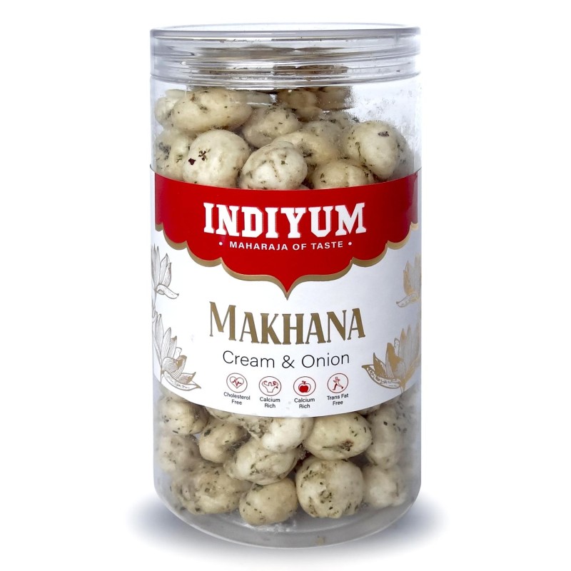 Indiyum Makhana (Foxnut) Cream & Onion