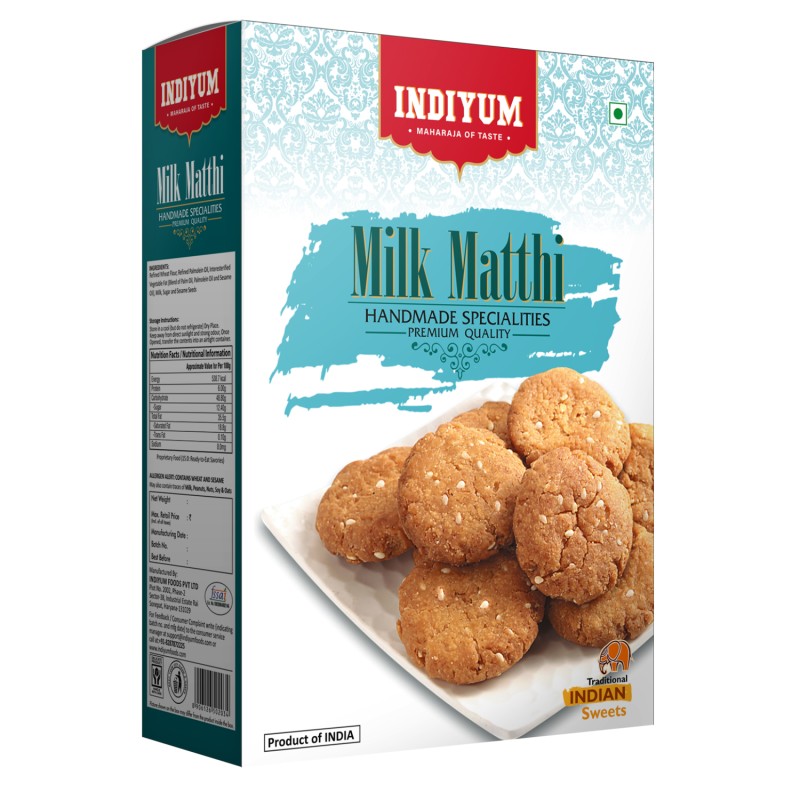 Indiyum Milk Matthi - Mild Sweet Taste