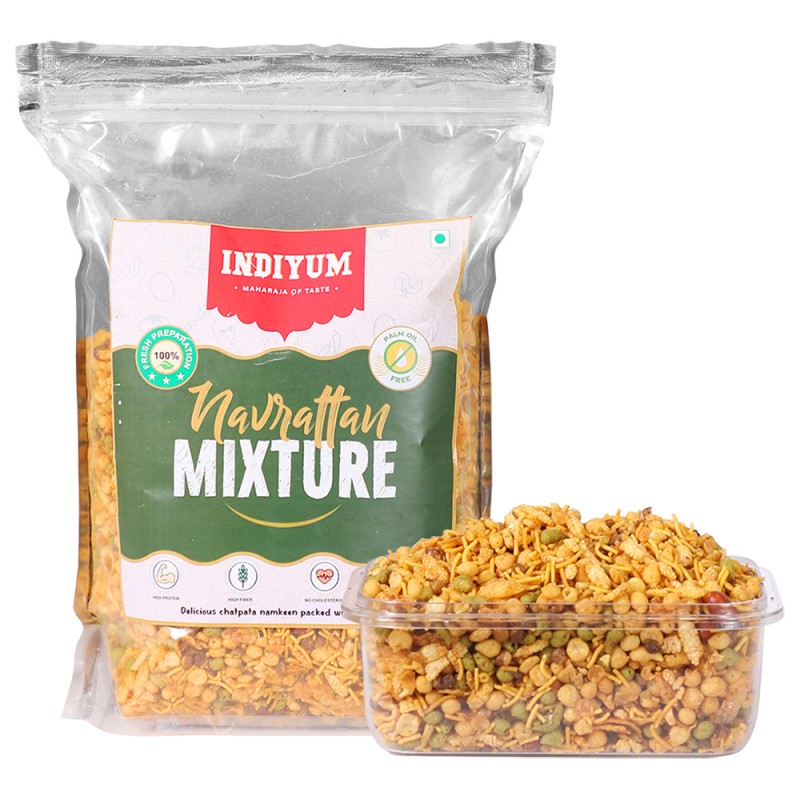 Indiyum Navrattan Bhujia - 800g