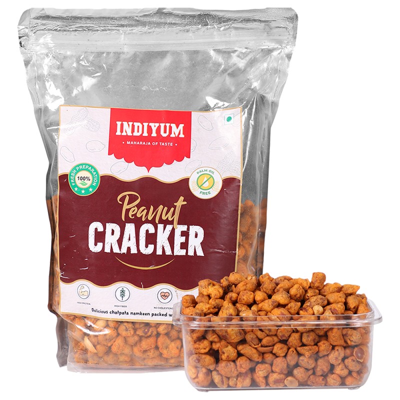 Indiyum Peanut Cracker - 800g
