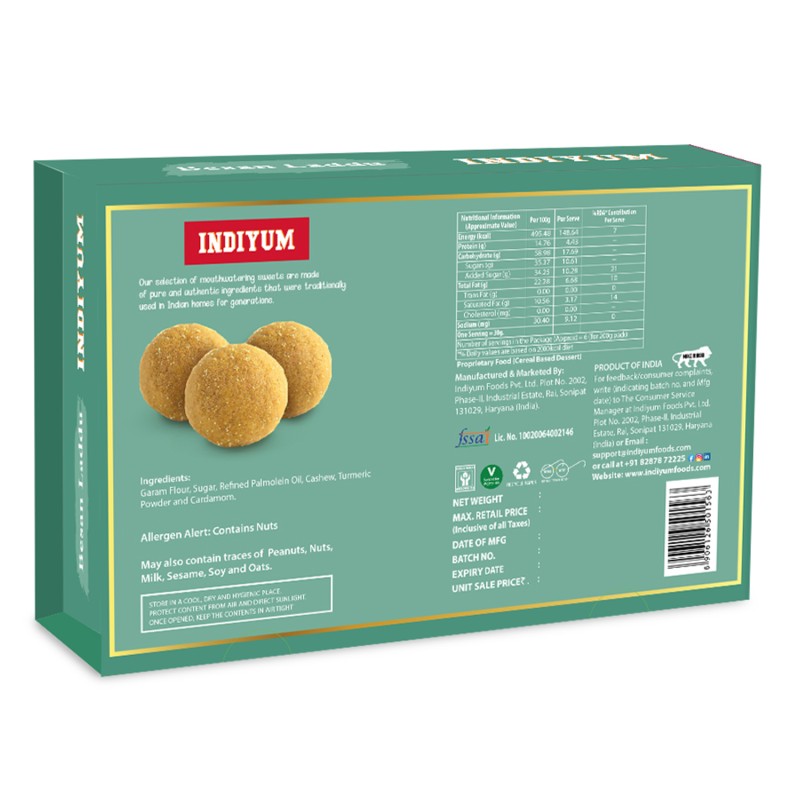Indiyum Besan Laddu