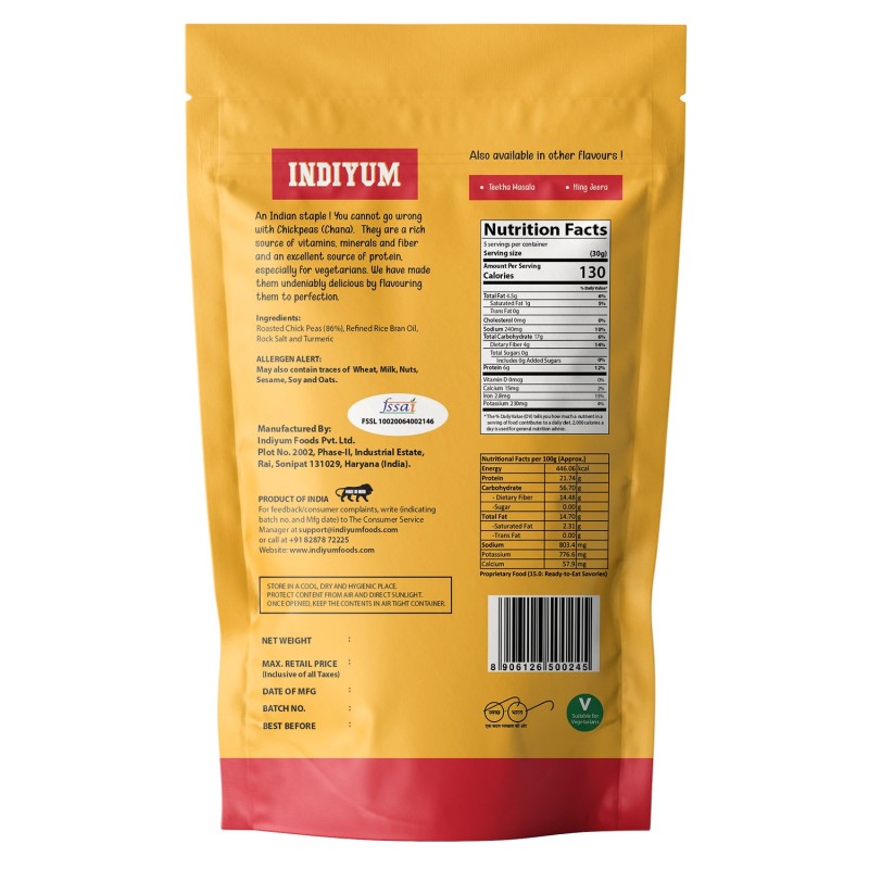 Indiyum Chana Turmeric & Himalayan Pink Salt