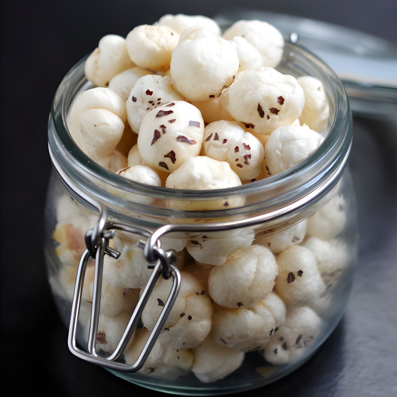 Indiyum Makhana (Foxnut) Himalayan Pink Salt & Black Pepper