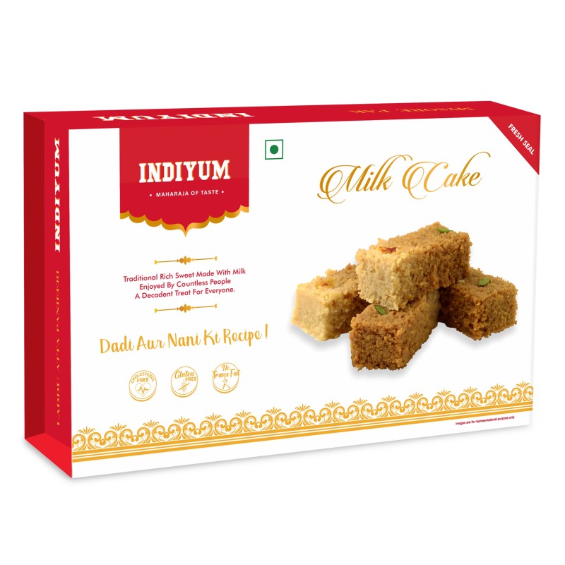 Indiyum Milk Cake