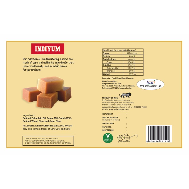 Indiyum Mysore Pak