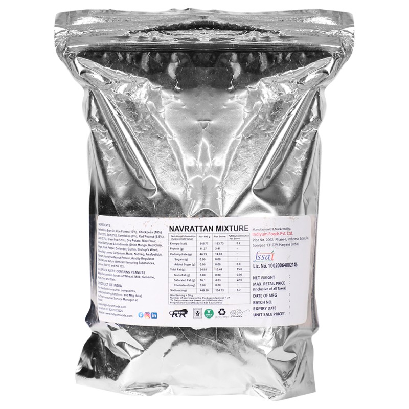 Indiyum Navrattan Bhujia - 800g