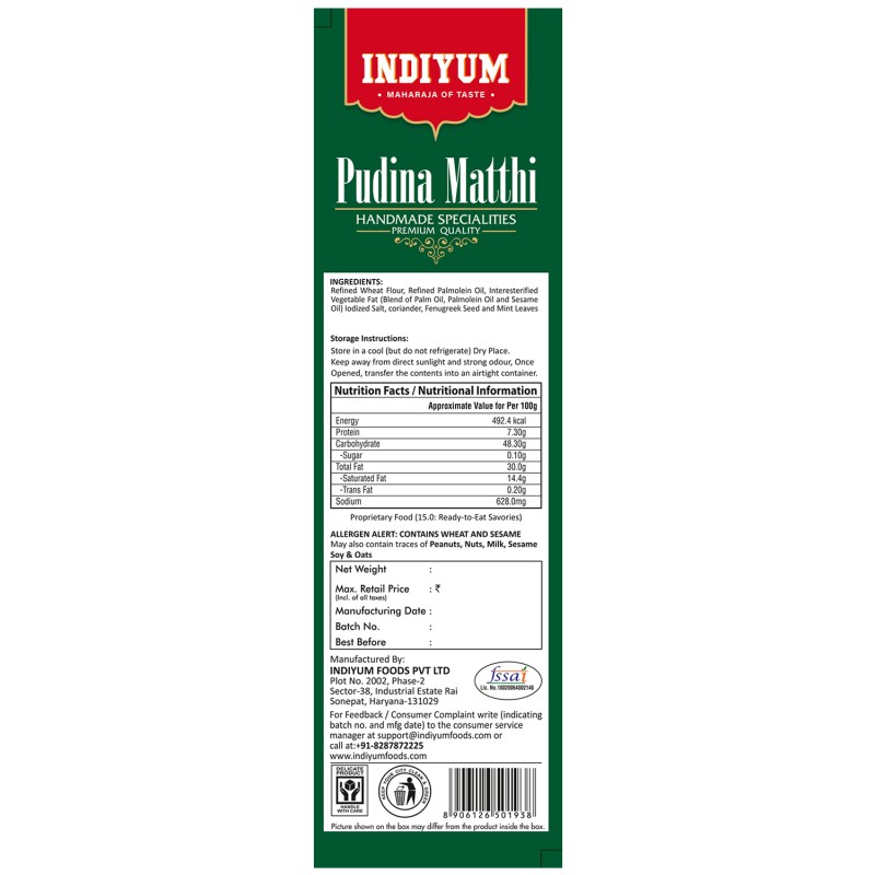 Indiyum Pudina Mathi