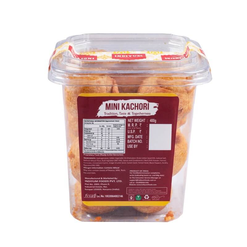 Indiyum Mini Kachori 400g