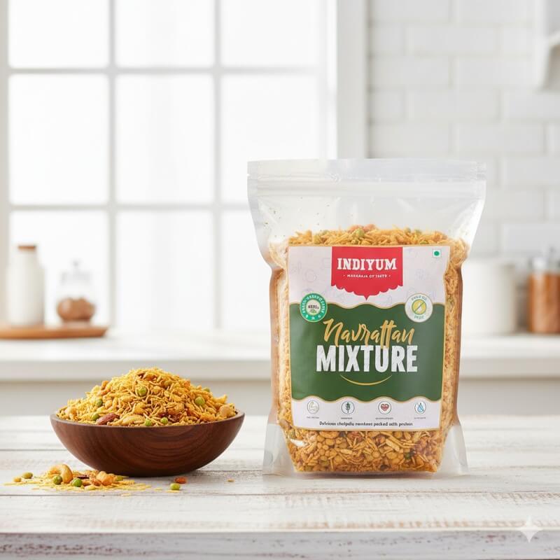 Indiyum Navrattan Bhujia - 800g