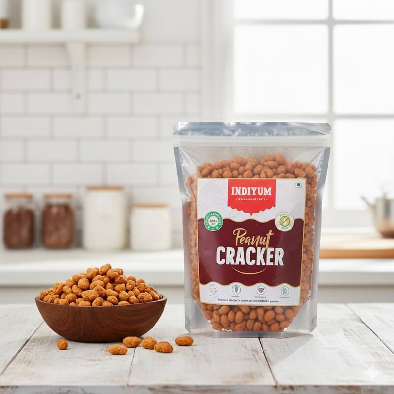 Indiyum Peanut Cracker - 800g