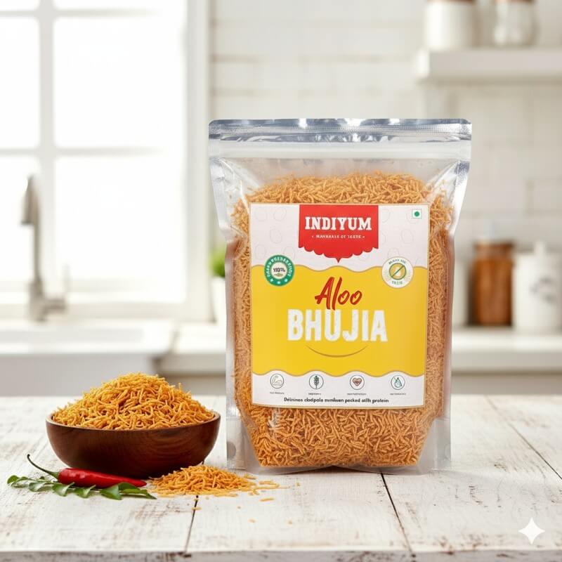 Indiyum Aloo Bhujia - 800g