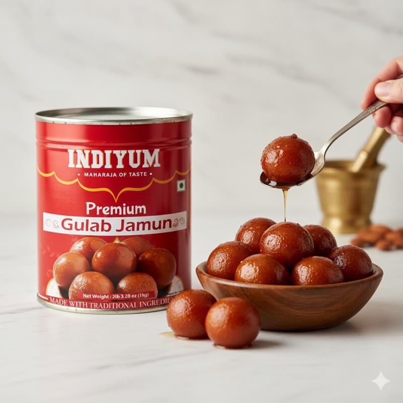Indiyum Premium Gulabjamun- 1.25 kg