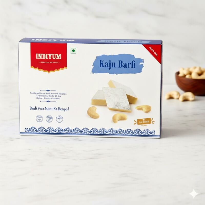 Indiyum Kaju Burfi