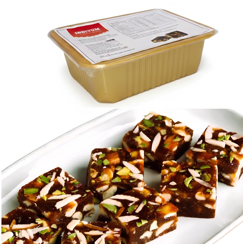 Indiyum Dates & Millet Burfi