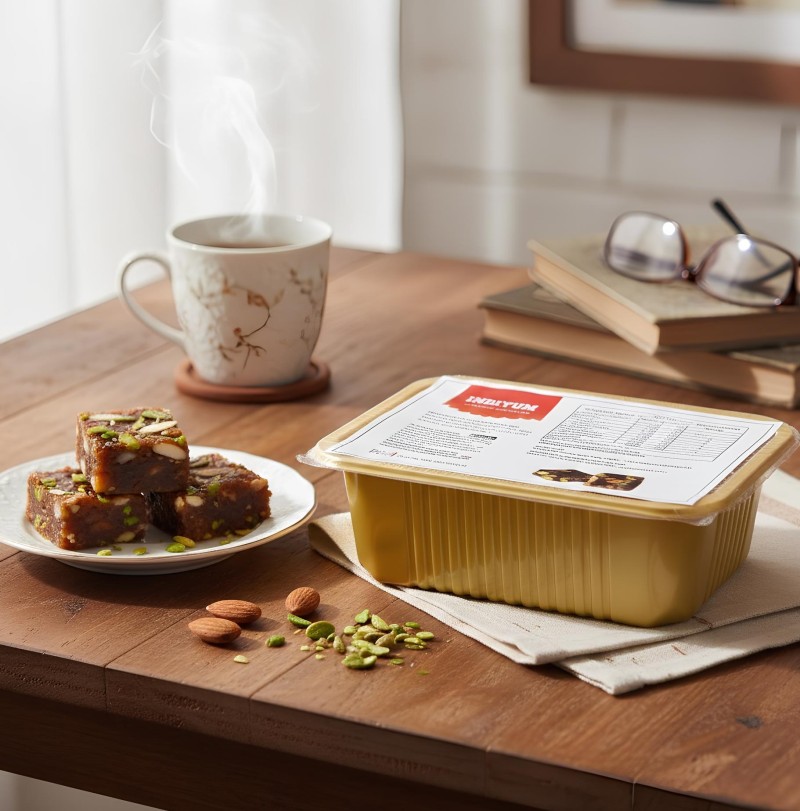 Indiyum Dates & Millet Burfi
