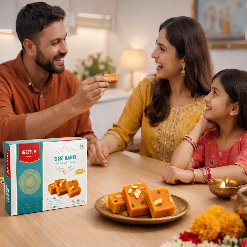 Indiyum Desi Barfi - 200g