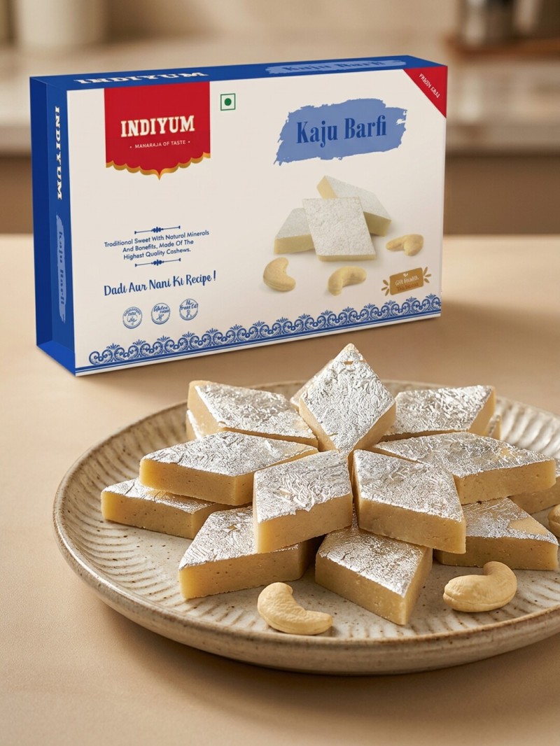Indiyum Kaju Burfi