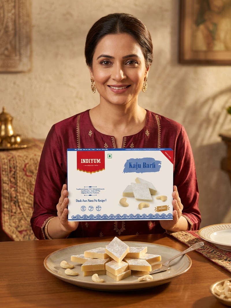 Indiyum Kaju Burfi