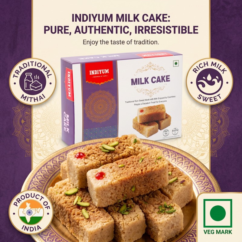 Indiyum Milk Cake
