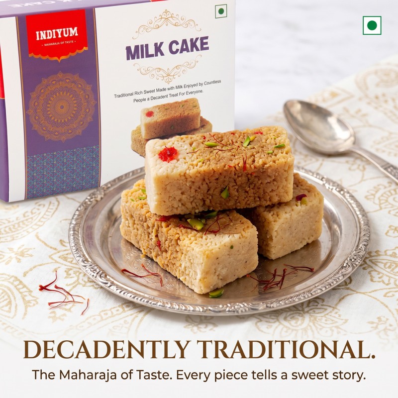 Indiyum Milk Cake