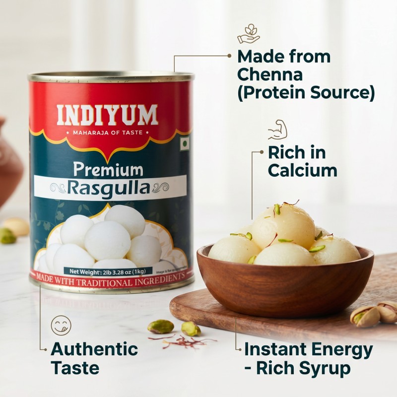 Indiyum Premium Rasgulla 1.25 kg