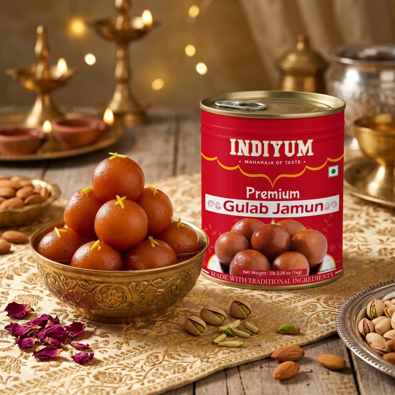 Indiyum Premium Gulabjamun- 1.25 kg