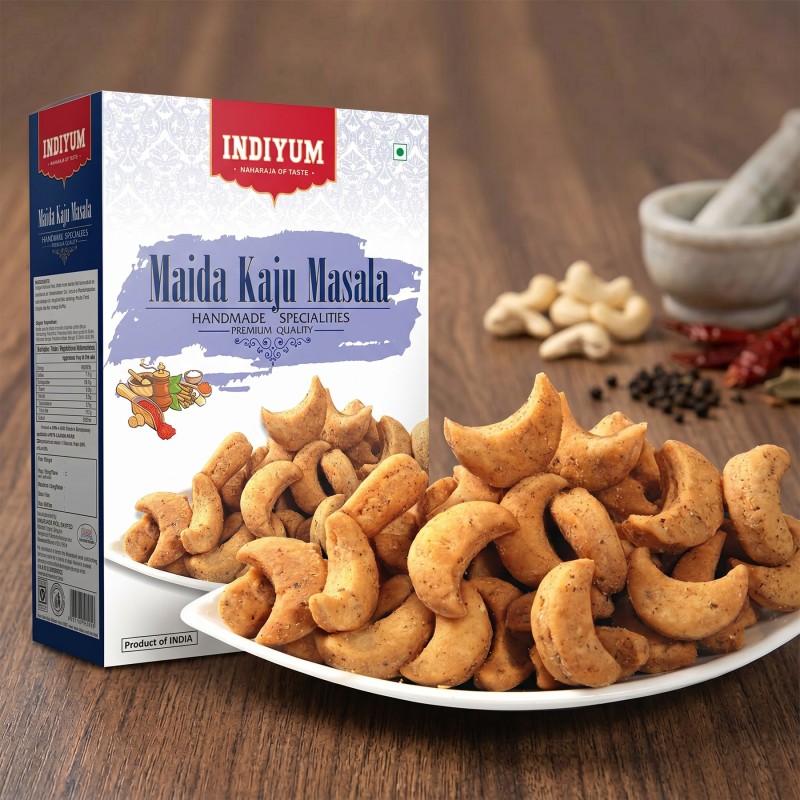Indiyum Namkeen Maida Kaju Masala