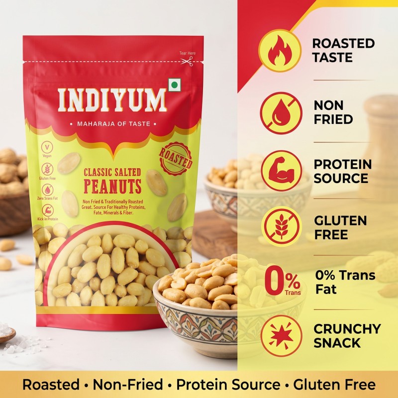 Indiyum Classic Salted Peanuts