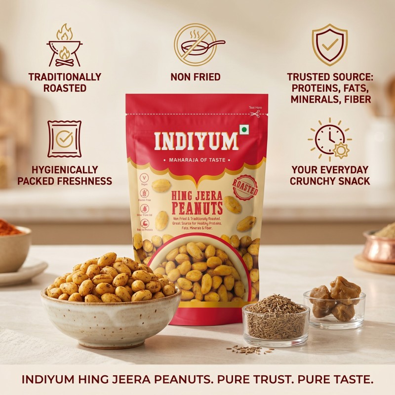 Indiyum Hing Jeera Peanut