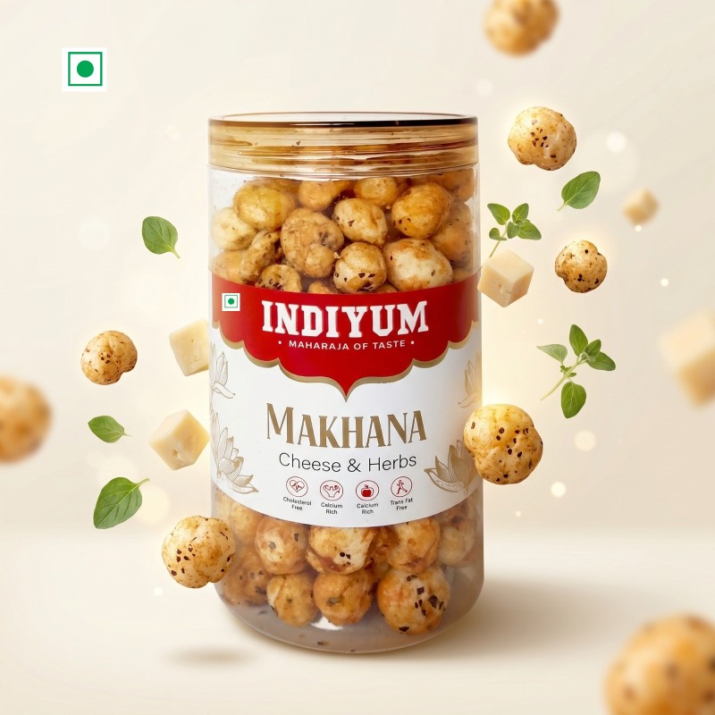 Indiyum Makhana (Foxnut) Cheese & Herbs