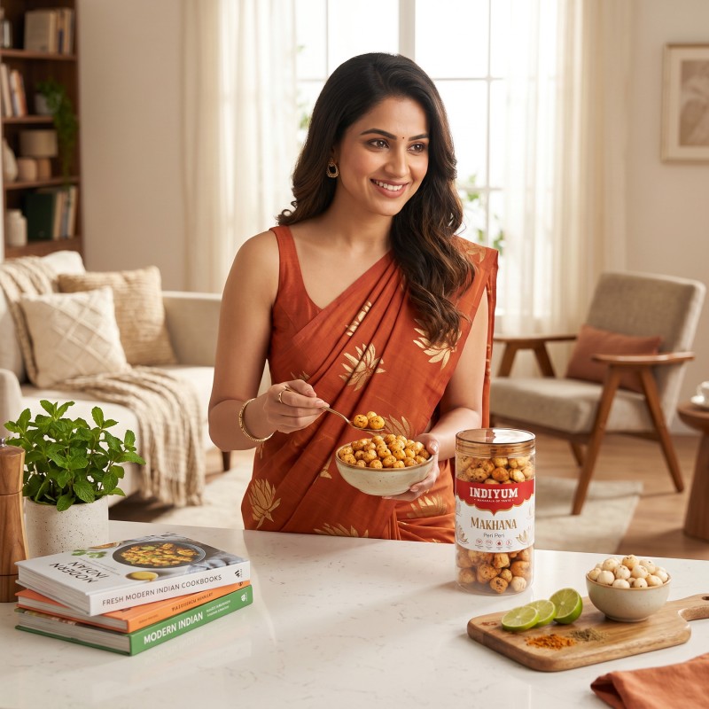 Indiyum Makhana (Foxnut) Peri Peri