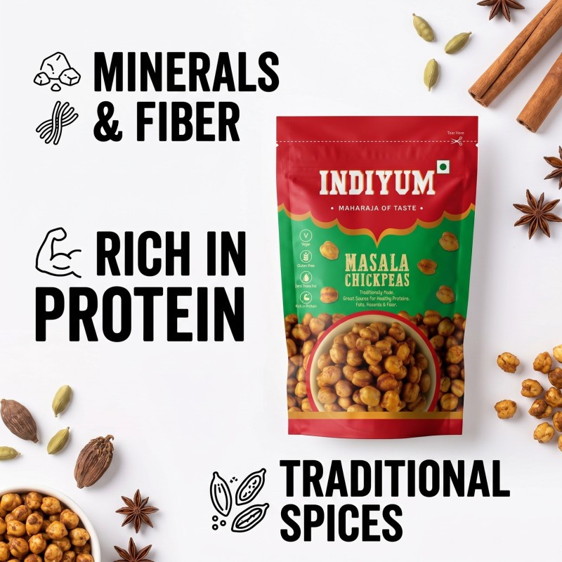 Indiyum Masala Chickpeas
