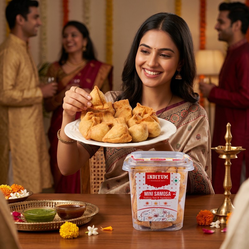 Indiyum Mini Samosa 400g