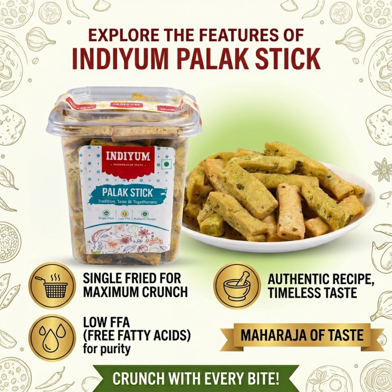 Indiyum Palak Stick 400g
