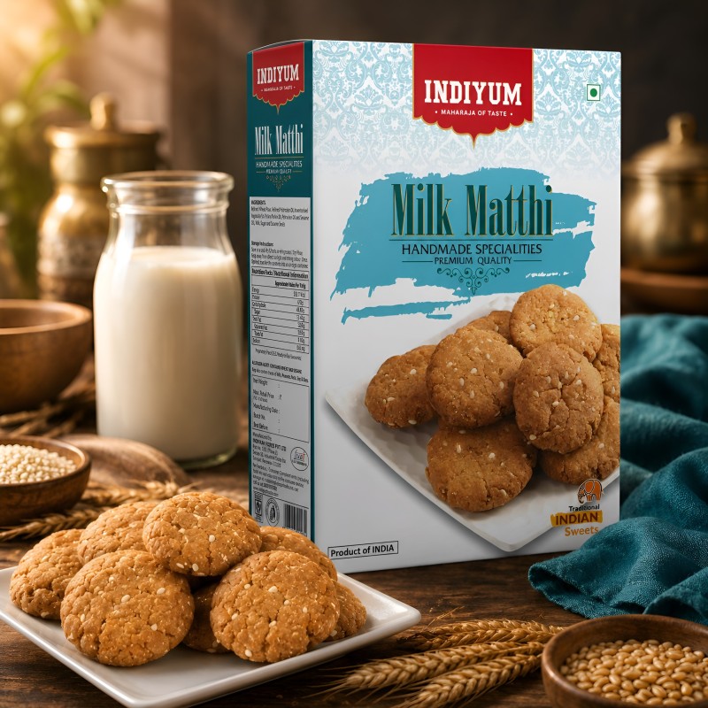 Indiyum Milk Matthi - Mild Sweet Taste